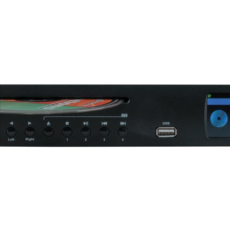 Dap CDI-160BT CD & Media Player Lettore multimediale 1U con lettore CD/USB, streaming, radio DAB+/Internet/FM e BT 5.0