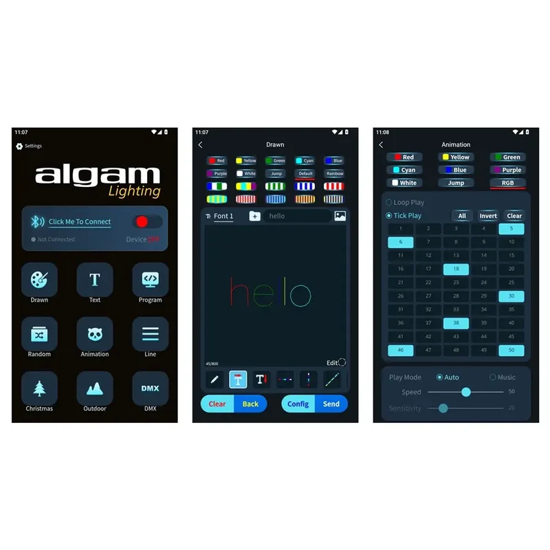 Algam Lighting SPECTRUM 1500 RGB+ Laser a Batteria 1500 mW