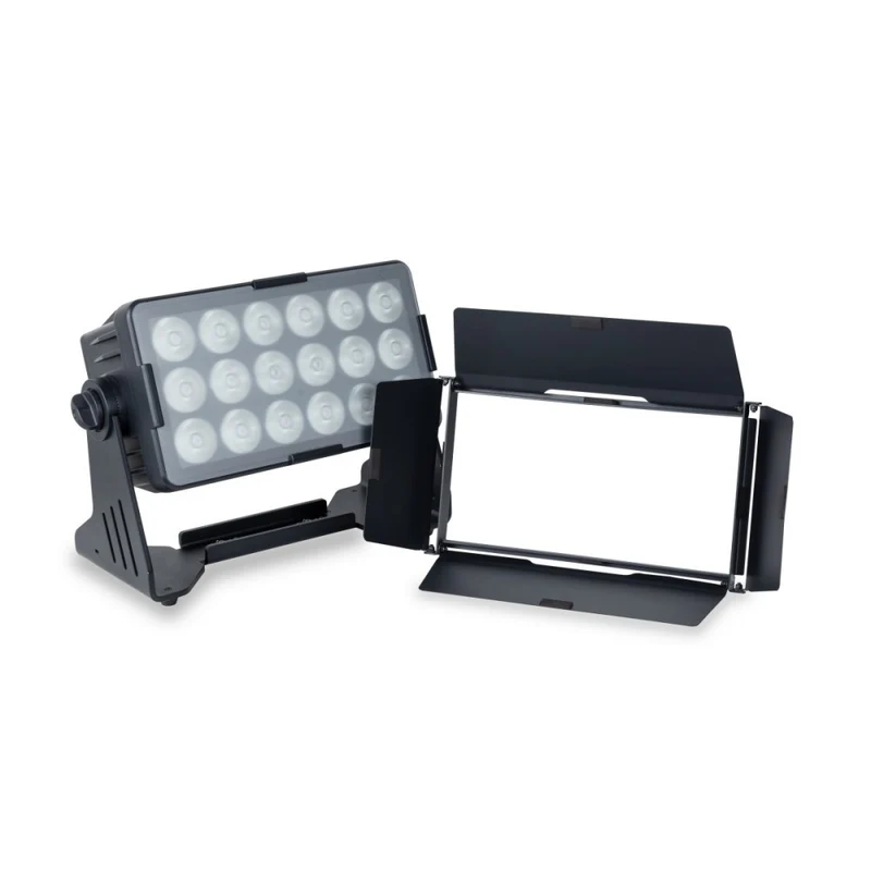 Centolight Set 4 Fari Wash Moodmaster 18 con Flightcase
