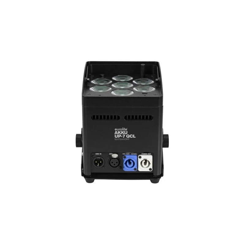 EUROLITE AKKU UP-7 QCL Spot QuickDMX Smart Batt 7x8W