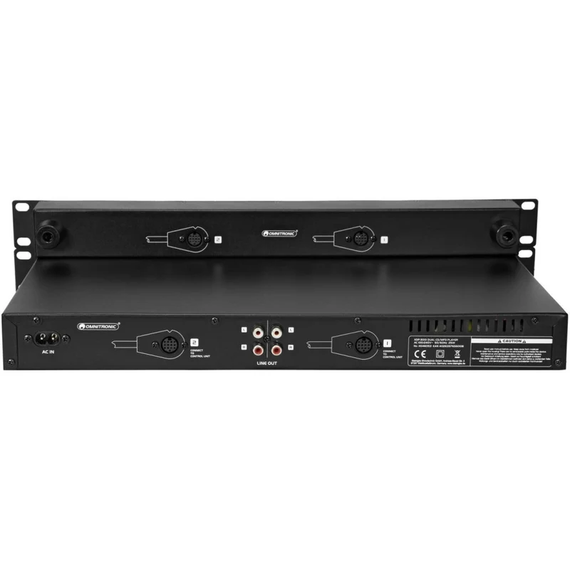 OMNITRONIC XDP-3001 Doppio lettore CD/MP3
