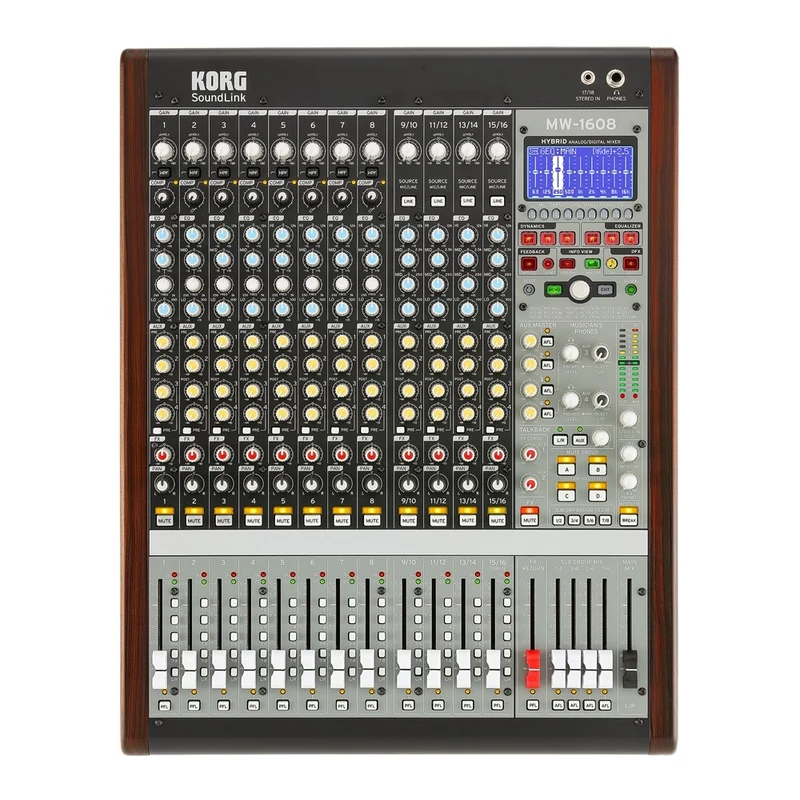 KORG SOUNDLINK MW-1608 Mixer di linea a 16 canali