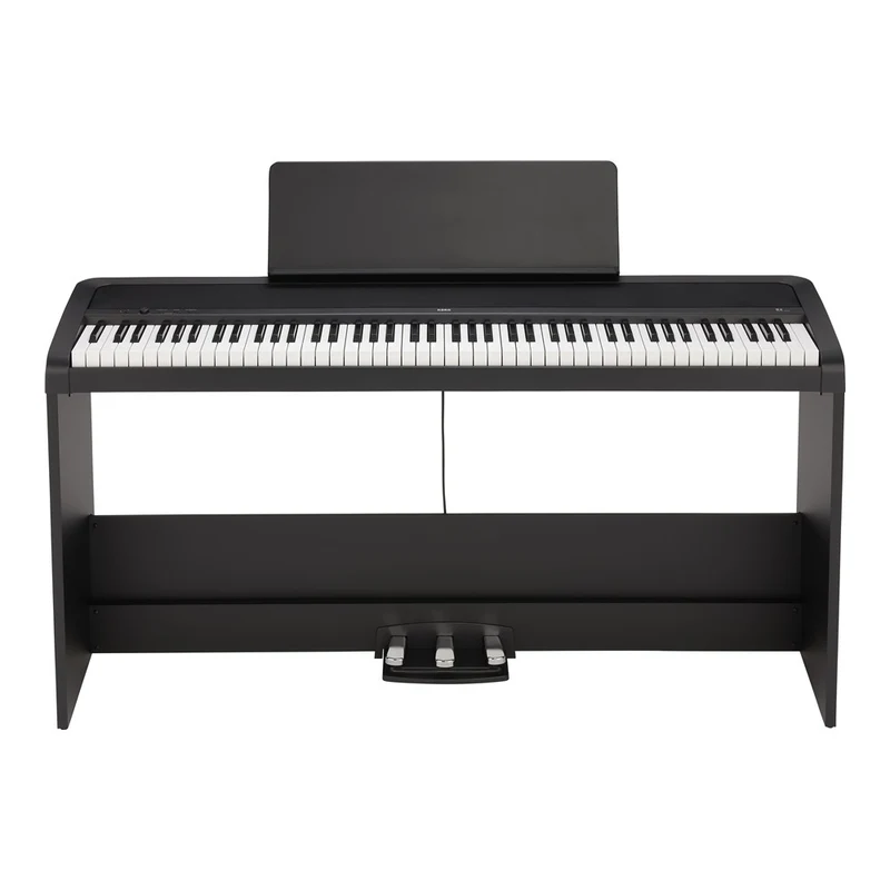 KORG B2SP-BK Pianoforte digitale a 88 tasti con supporto e pedali