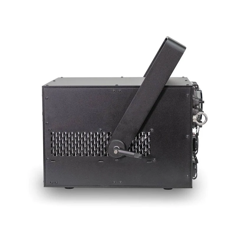 Laserworld 15,000 mW full‑color outdoor laser with IP65 housing, integrated ShowNET multi‑control mainboard, DMX / ArtNet / ILDA
