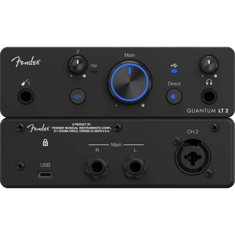 Fender Quantum LT 2 USB-C Audio Interface
