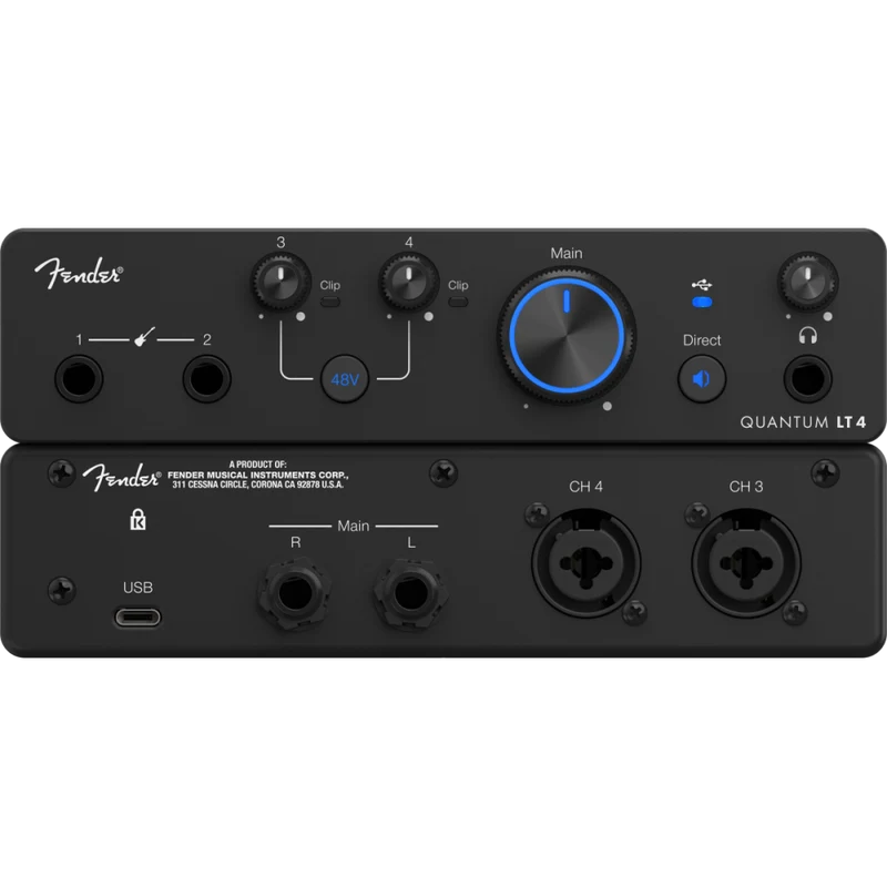 Fender Quantum LT 4 USB-C Audio Interface