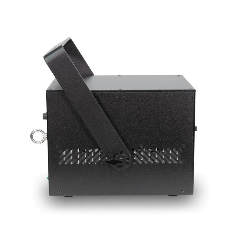 Laserworld 7000 mW compact RGB diode laser, built-in 6400 mAh battery, beam specs of approx. 5.5 mm / 1.1 mrad, 30 kpps @ 8°