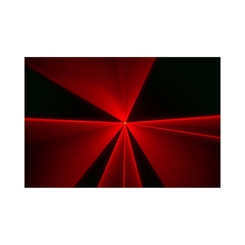 Laserworld 1500 mW compact RGB diode laser, built-in 3500 mAh battery, beam specs of approx. 5.5 mm / 1.1 mrad, 25 kpps @ 8°