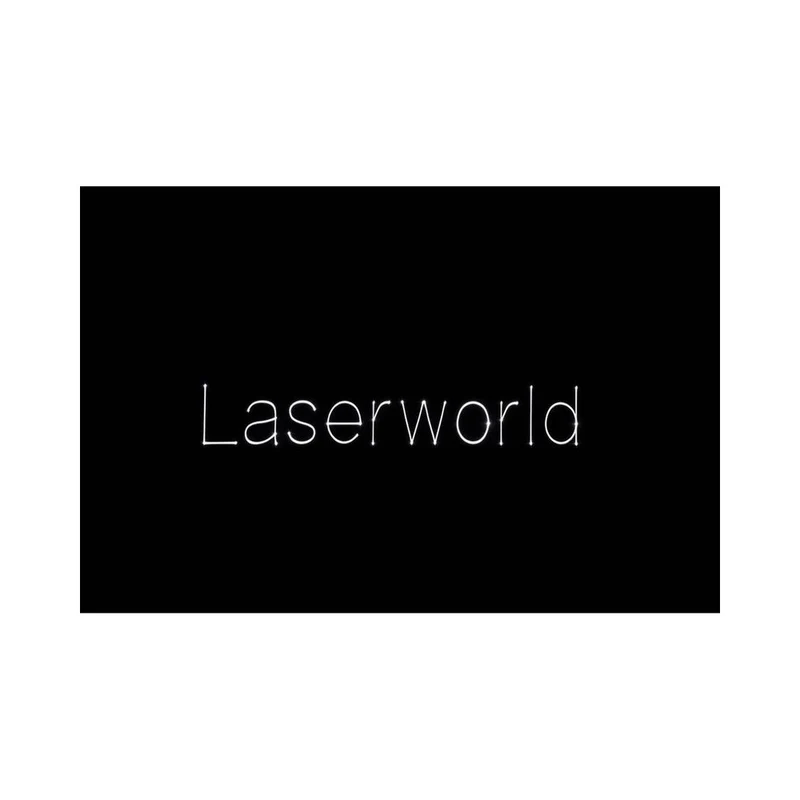Laserworld 1500 mW compact RGB diode laser, built-in 3500 mAh battery, beam specs of approx. 5.5 mm / 1.1 mrad, 25 kpps @ 8°