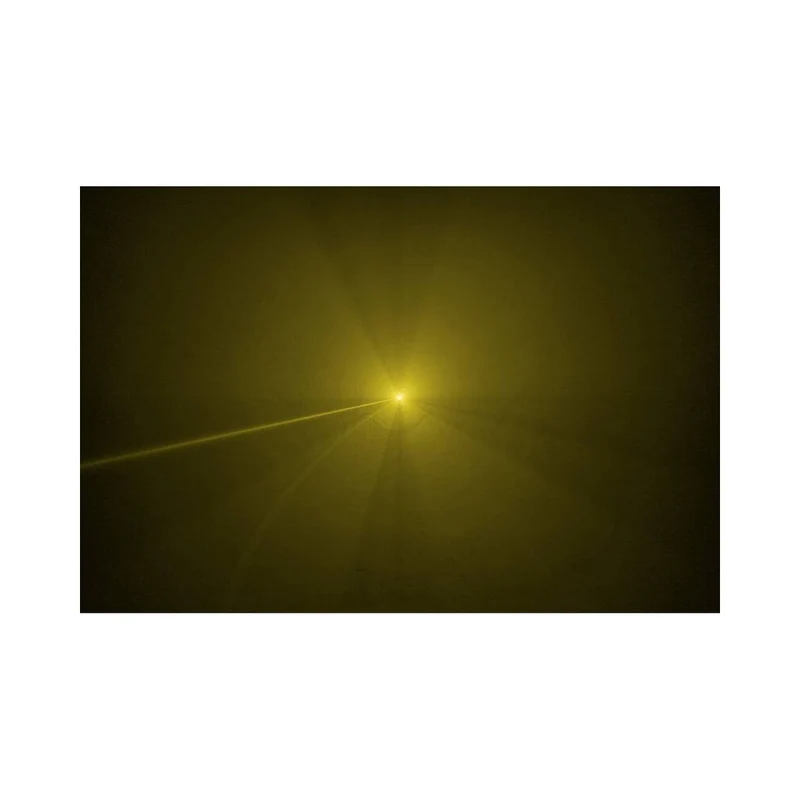 Laserworld 1000 mW compact RGB diode laser, beam specs of approx. 3 mm / 1 mrad, 25 kpps @ 8° scanners, ILDA / DMX / App co