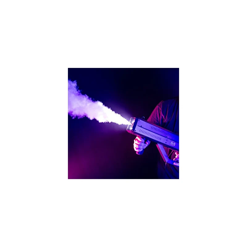 Mac Mah Fog Blaster 1000 Black Macchina del Fumo Portatile Effetto CO2