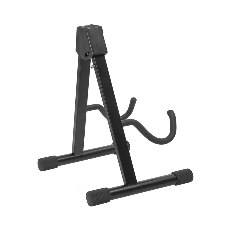 BoomTone DJ Electric guitar or bass stand, studio model, satin black color