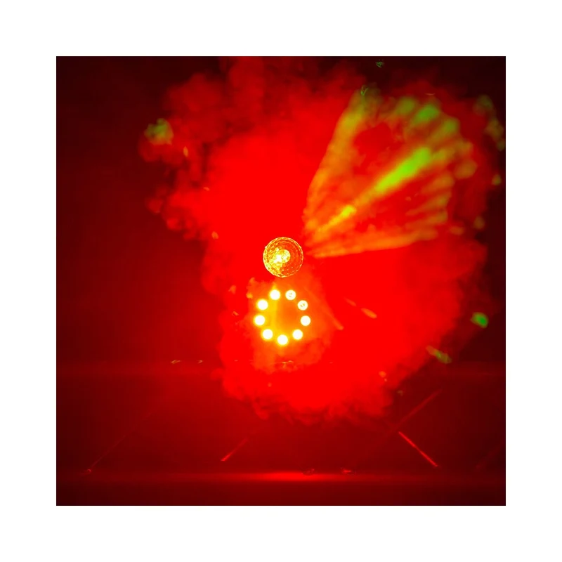 BoomTone DJ F700 FX Macchina del Fumo con Sistema Luci RGBW