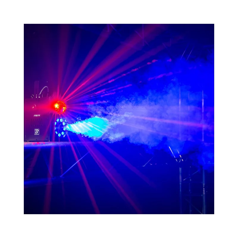 BoomTone DJ F700 FX Macchina del Fumo con Sistema Luci RGBW