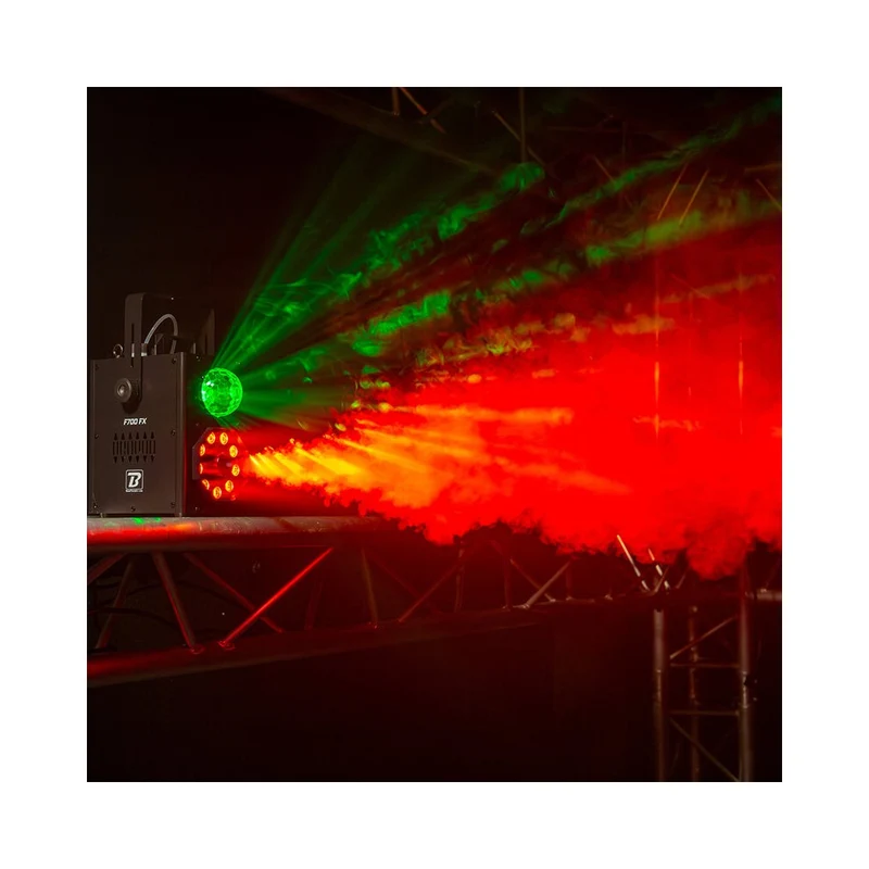 BoomTone DJ F700 FX Macchina del Fumo con Sistema Luci RGBW