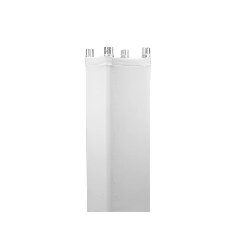 BoomTone DJ Lycra for square structure or totem in white color, 2 m height