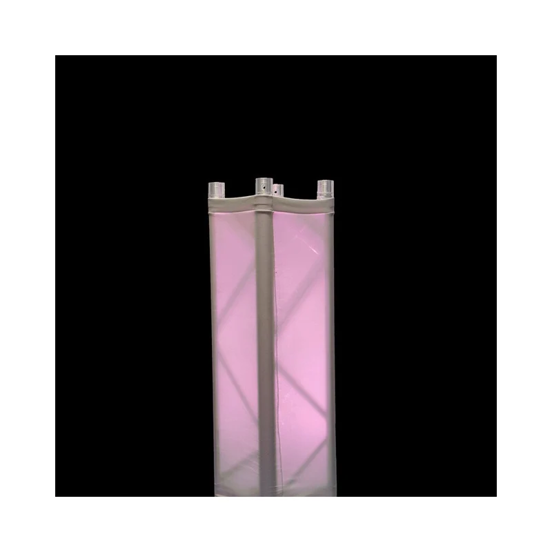BoomTone DJ Lycra for square structure or totem in white color, 2 m height