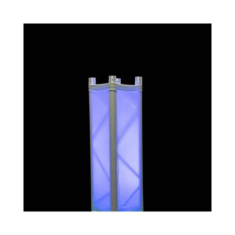 BoomTone DJ Lycra for square structure or totem in white color, 2 m height