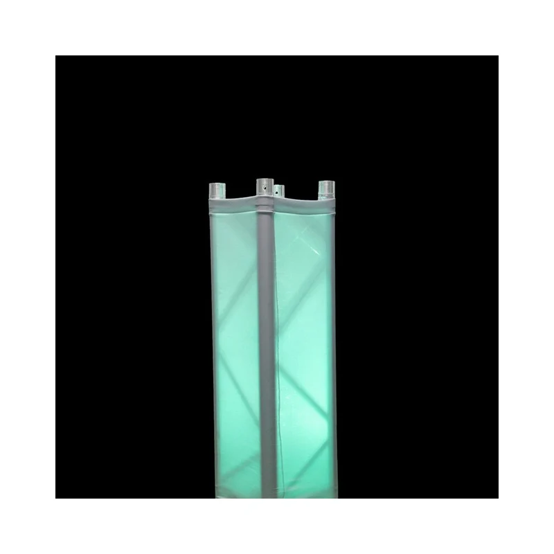 BoomTone DJ Lycra for square structure or totem in white color, 2 m height