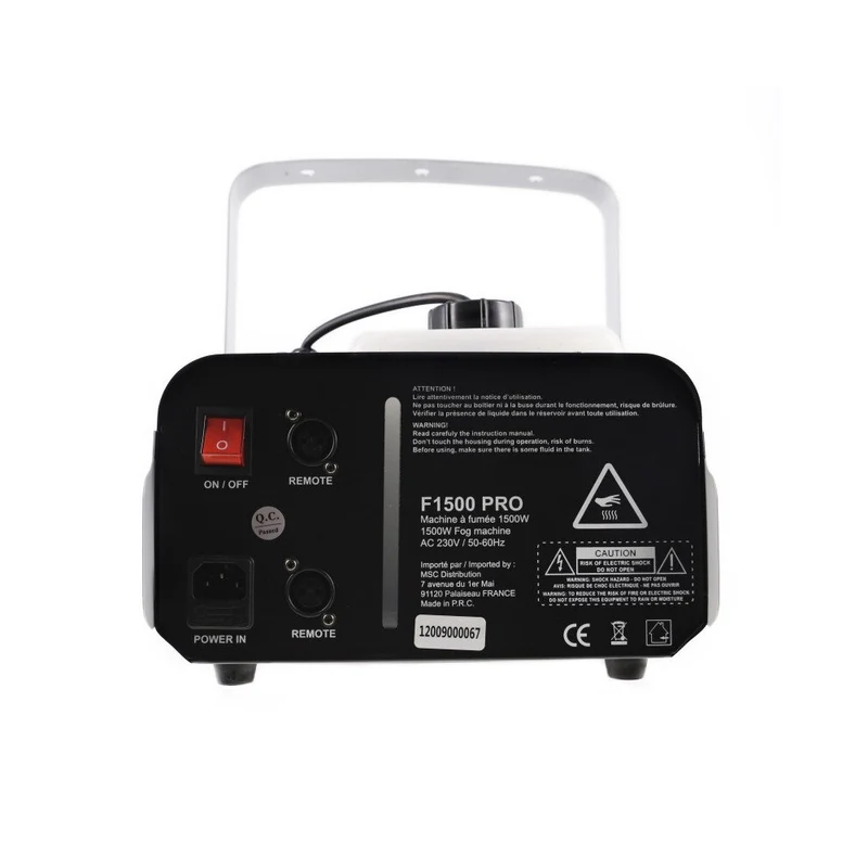 BoomTone DJ F1500 Pro HF Macchina del Fumo