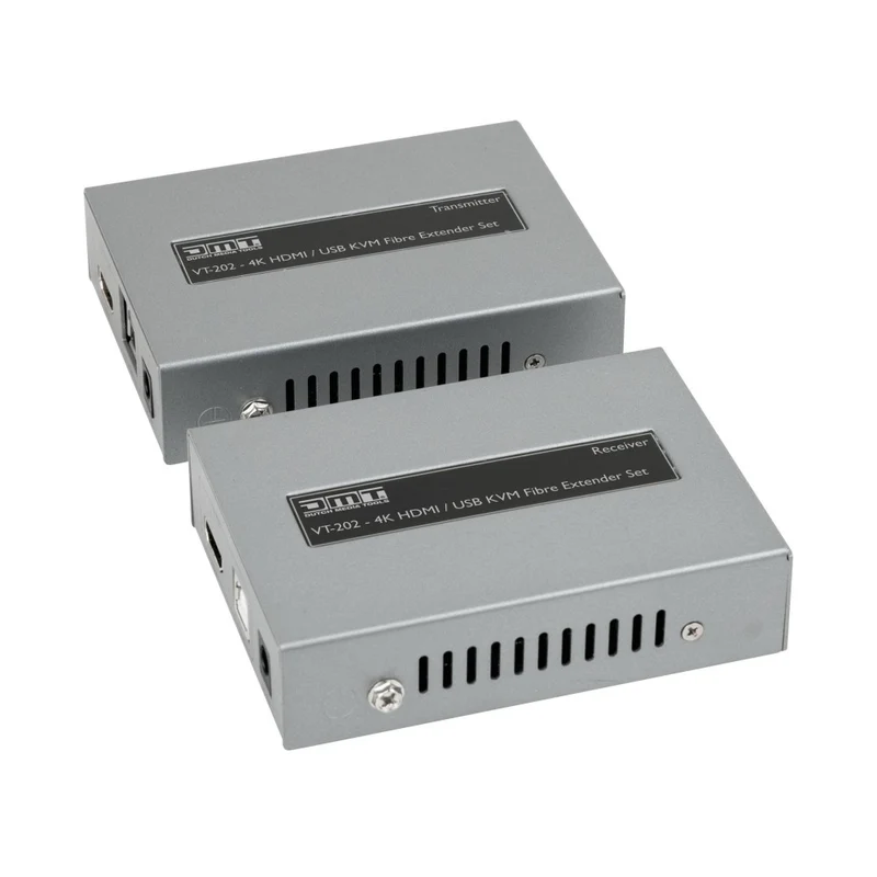 DMT VT202 - KVM HDMI / USB Fibre Extender Set