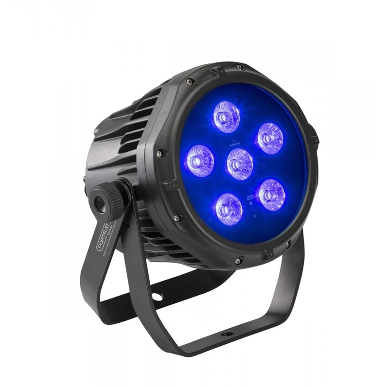CENTOLIGHT PORTRAIT SET 6 PAR A BATTERIA IP65 CON CASE