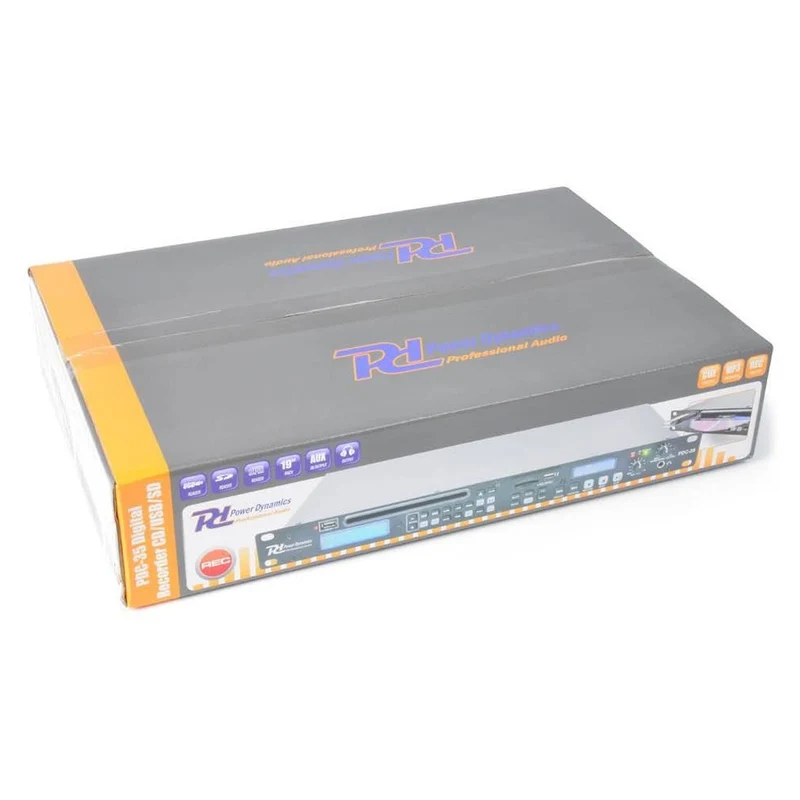 Power Dynamics PDC-35 Digital Recorder, CD/USB/SD