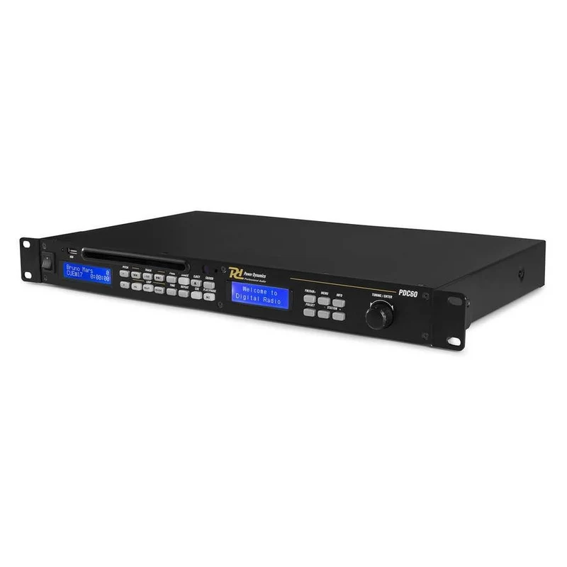 Power Dynamics PDC-60 Lettore CD/USB e Sintonizzatore FM/DAB+