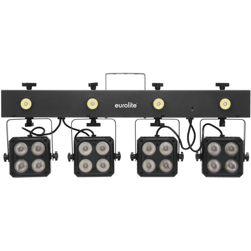 EUROLITE AKKU KLS-180 Sistema di illuminazione LED DMX completo con batteria ricaricabile
