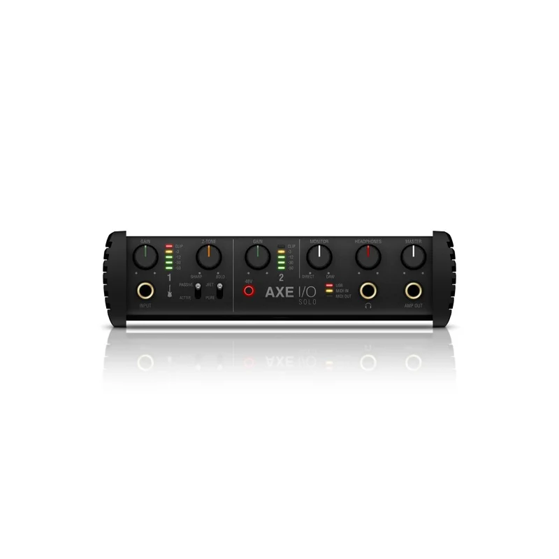 IK MULTIMEDIA AXE I/O SOLO - SCHEDA AUDIO USB PER CHITARRA/BASSO