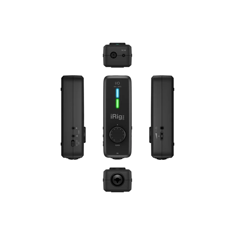 IRIG PRO I/O - INTERFACCIA AUDIO/MIDI PER IOS, ANDROID, MAC E PC