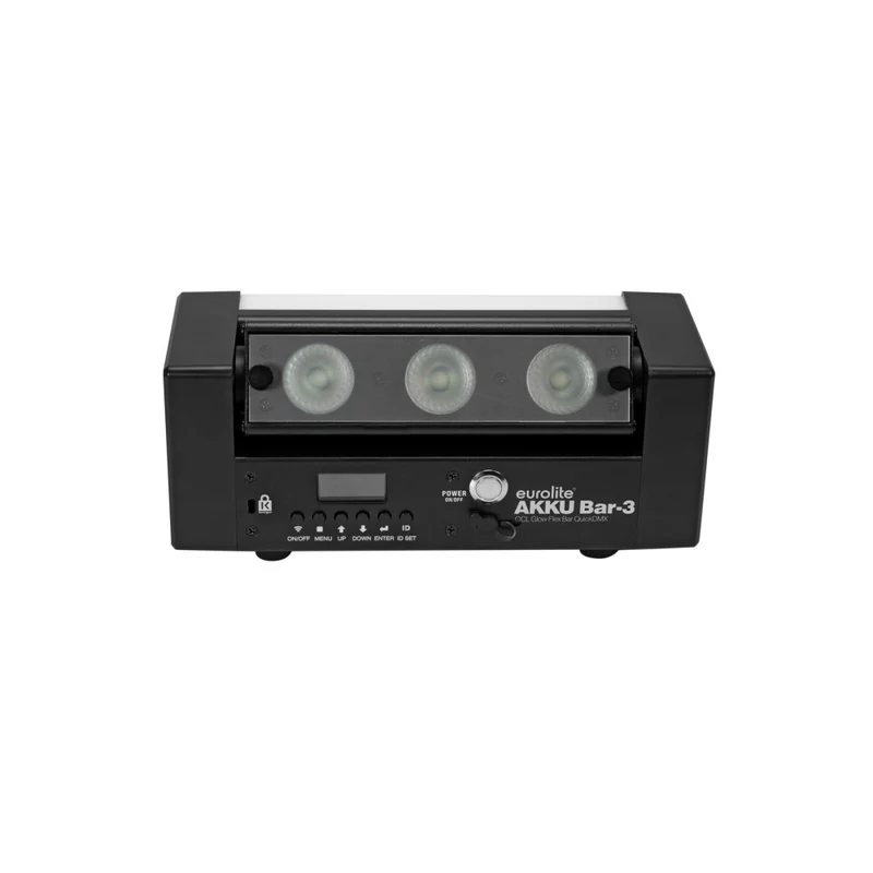 EUROLITE AKKU Bar-3 Glow QCL Flex QuickDMX A batteria