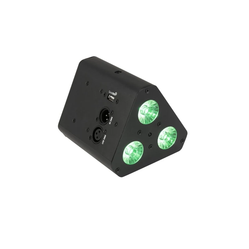 EUROLITE AKKU TL-3 QCL RGB+UV Trusslight a batteria con LED RGB+UV e telecomando IR