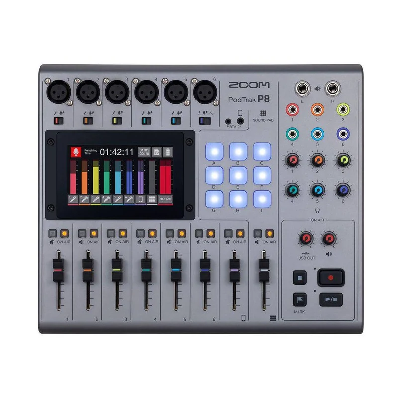 ZOOM P8 Mixer/Registratore podcast portatile