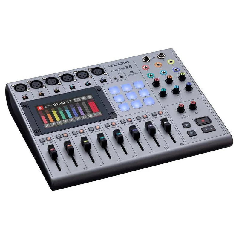 ZOOM P8 Mixer/Registratore podcast portatile
