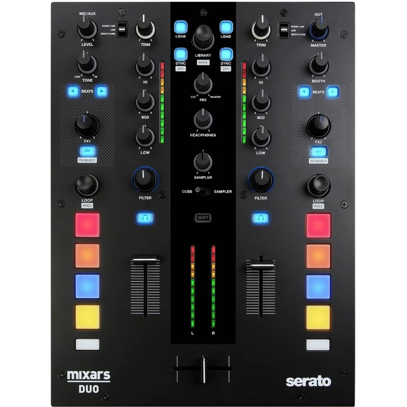 MIXARS DUO Mixer plug-and-play per Serato DJ