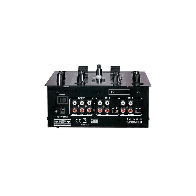 DAP-Audio CORE Scratch Mixer da DJ a 2 canali