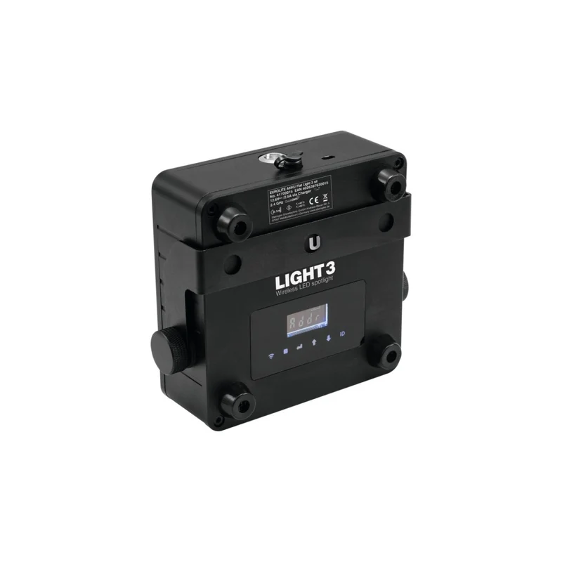 EUROLITE AKKU Flat Light 3 Par a Batteria nero 3x8 watt