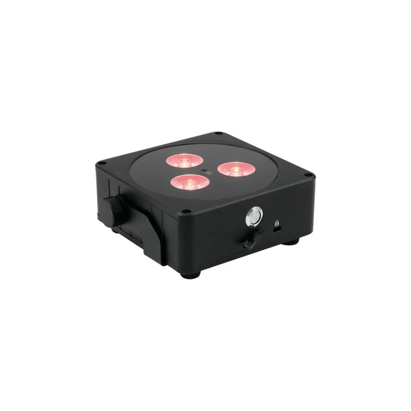 EUROLITE AKKU Flat Light 3 Par a Batteria nero 3x8 watt