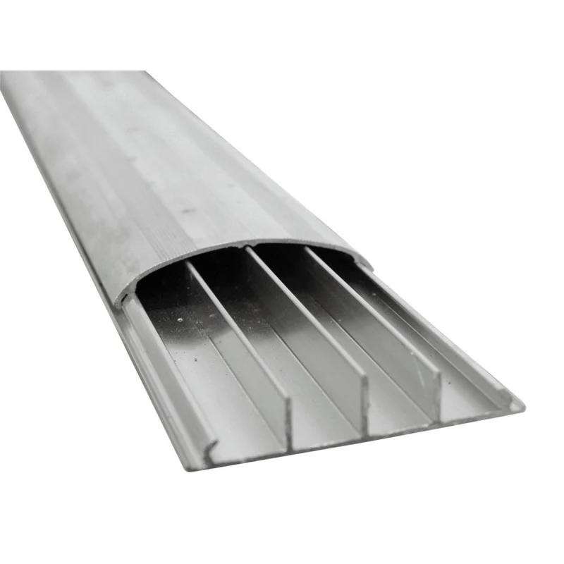 Eurolite Canalina Passa Cavi a 4 vie 75mm 2m Silver