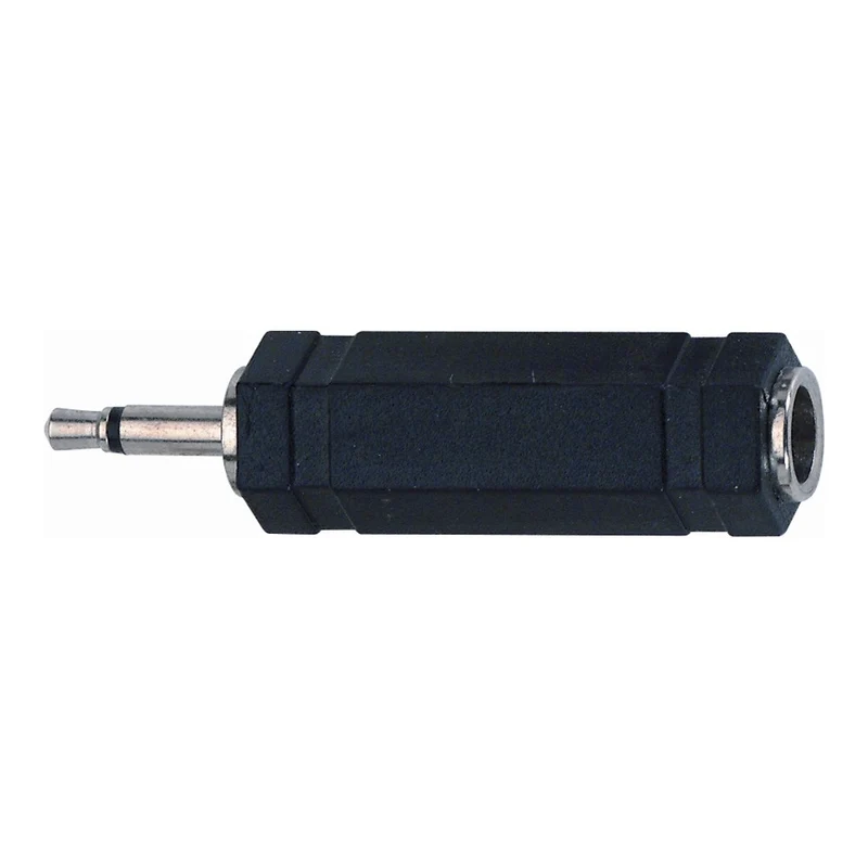 Quik Lok AD/18 Adattatore audio Jack 6.3 mm mono femmina/Jack 3.5 mm mono