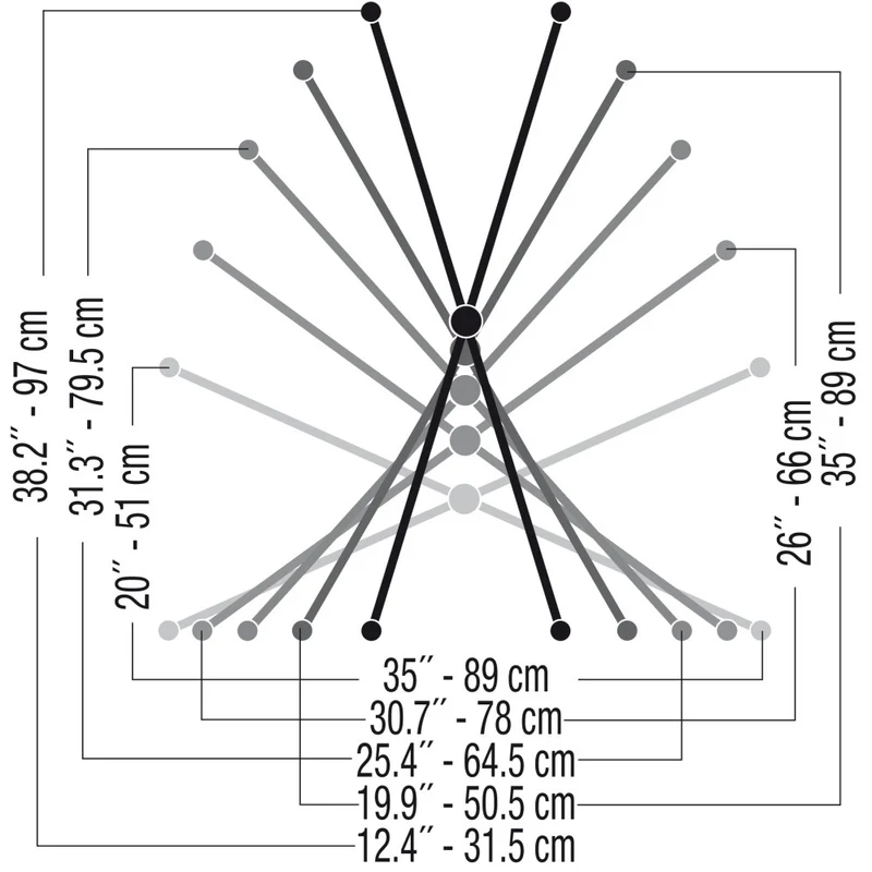 Quik Lok T/500 Supporto per tastiera a "X"