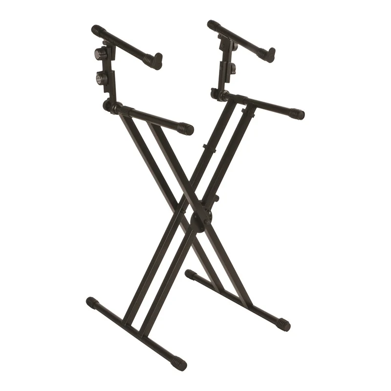 Quik Lok QL/642 Supporto professionale a "X" per 2 tastiere