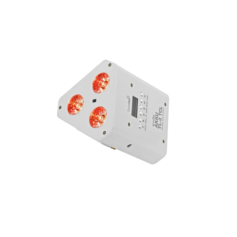 EUROLITE AKKU TL-3 TCL Par a Batteria 3x3 W RGB Bianco
