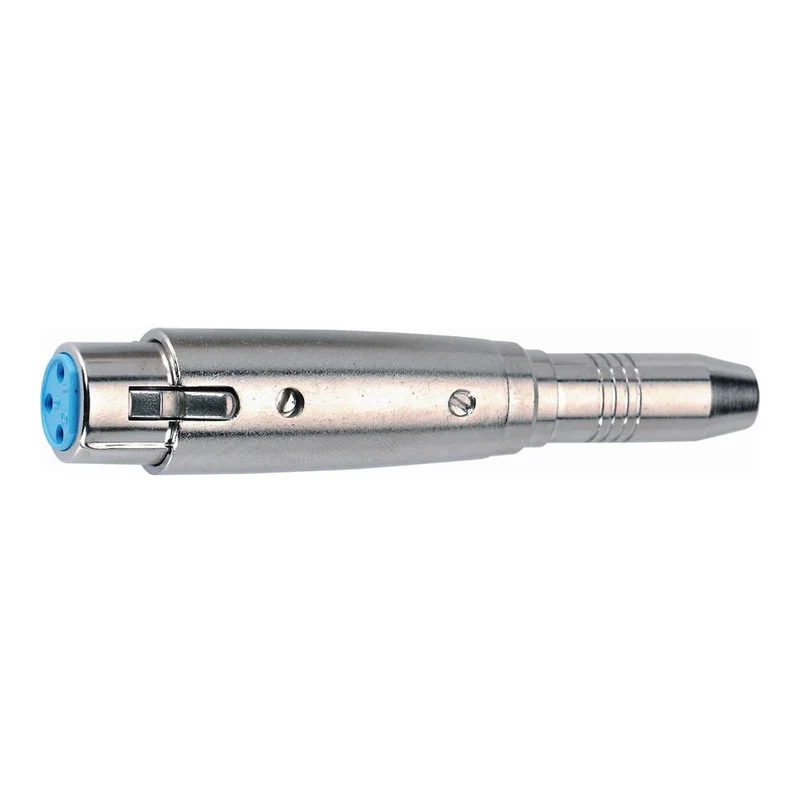 QUIK LOK F/119-K Adattatore da Cannon XLR F 3 poli a Jack 6.3 mm stereo Serie K