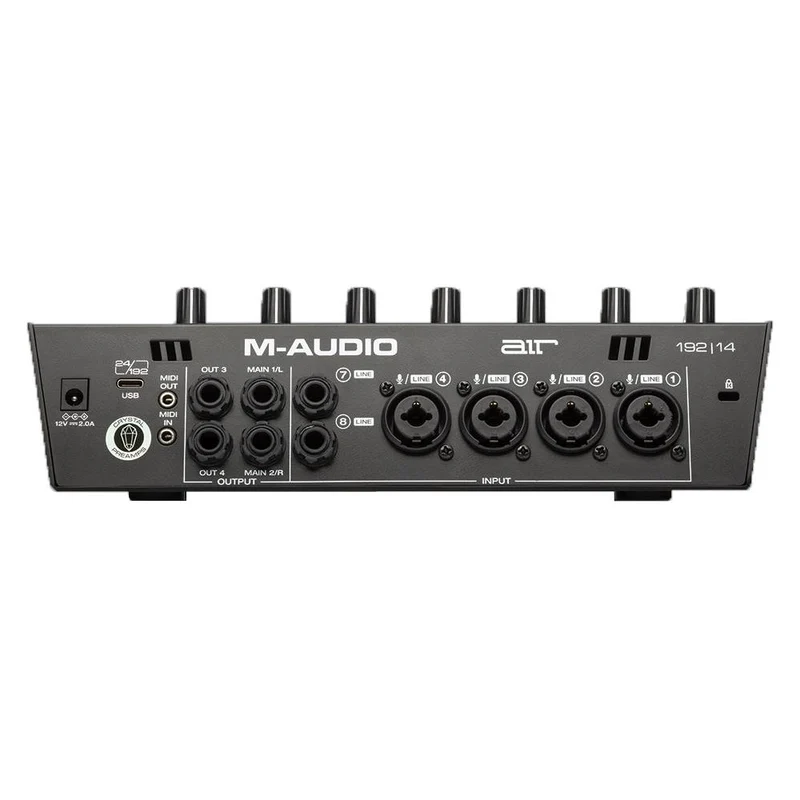 M-AUDIO AIR 192|14 Interfaccia audio usb audio/midi con 8 in 4 out