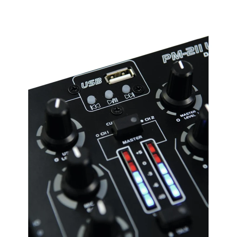 OMNITRONIC PM-211P Mixer DJ con Player
