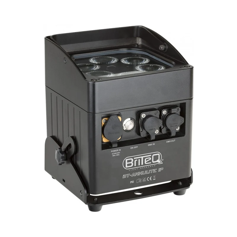 Briteq BT-AKKULITE IP Faro a batteria RGBWA IP65