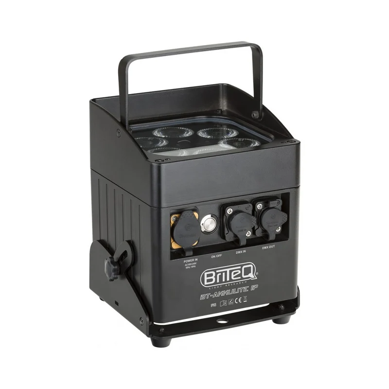 Briteq BT-AKKULITE IP Faro a batteria RGBWA IP65
