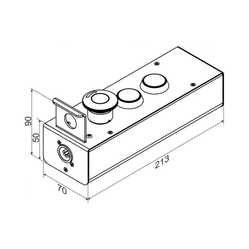 Briteq Remote controller for RICO-V4 & RICO-V8